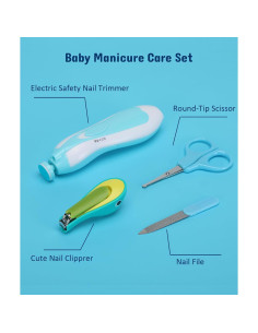 Kit de Cuidado para Bebés YASEW 7 en 1 con Cortador Eléctrico 2