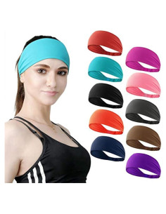 Cintas para el cabello DASUTA 10 PCS elásticas antideslizantes