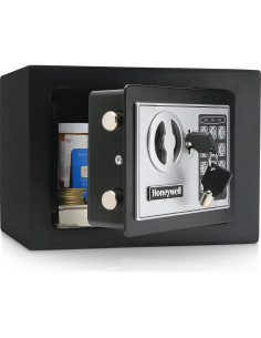 Caja Fuerte Pequeña Honeywell 5005 con Cerradura Digital 4.8L 2