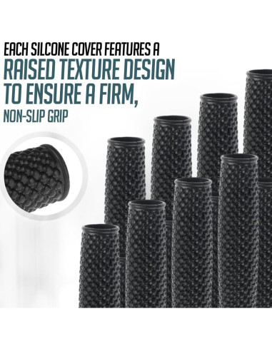 Conjunto de Agarre de Mano Logest 100-350LB 6 Paquetes Antideslizante