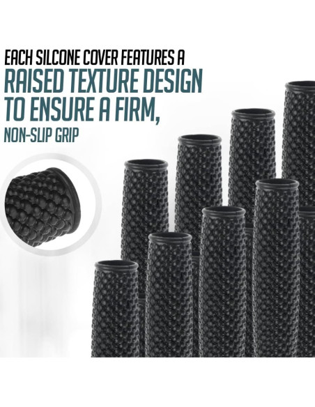 Conjunto de Agarre de Mano Logest 100-350LB 6 Paquetes Antideslizante