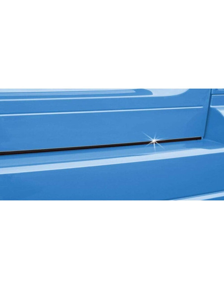 Protección de Borde de Puerta Cowles 8 Pies Negro PVC Autoadhesivo