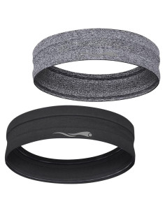 Bandas para la cabeza LUCKYGO unisex 2 piezas absorbentes