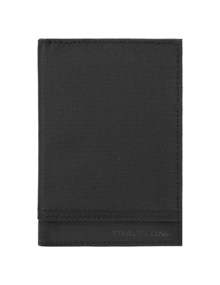 Funda para Pasaporte Travelon con Bloqueo RFID Negra