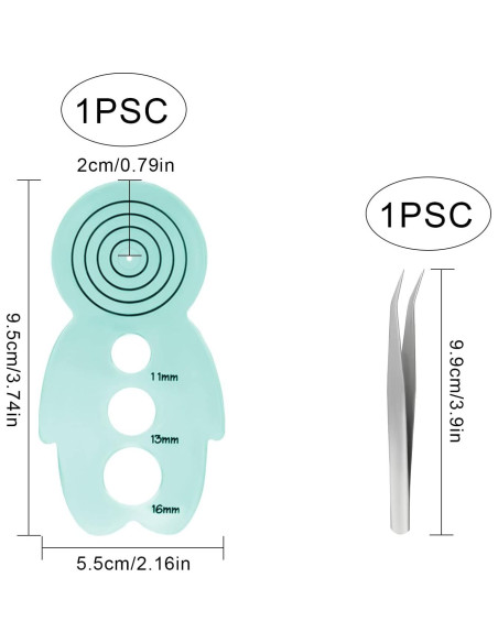 Juego de Herramientas de Quilling SAVITA, 5 Piezas para Manualidades