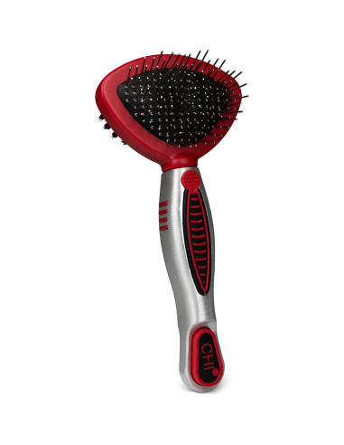 Cepillo Doble Cara CHI para Gatos - Mango Ergonómico 2 en 1