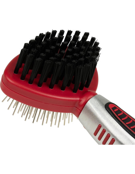 Cepillo Doble Cara CHI para Gatos - Mango Ergonómico 2 en 1