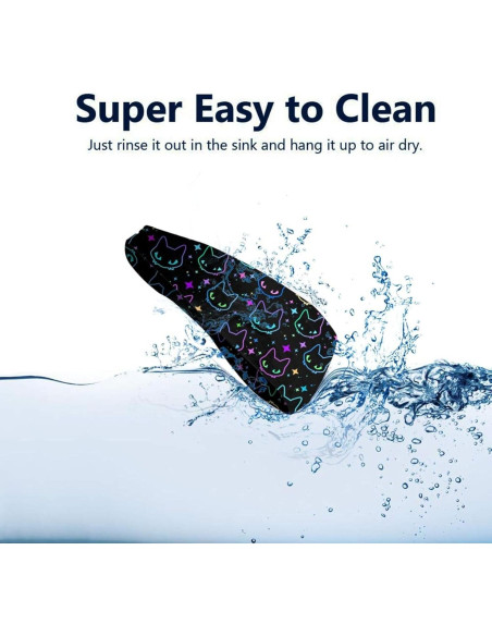 Cinta para la cabeza deportiva Bassyil unisex negra absorbente