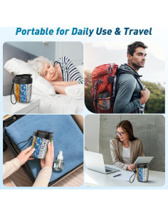 Dispensador de Pastillas NAVIKIA 7 Compartimentos Negro 2