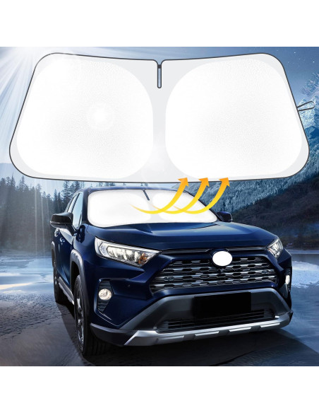 Protector Solar Plegable SHINEHOME para Parabrisas Toyota 4Runner 2010-2025