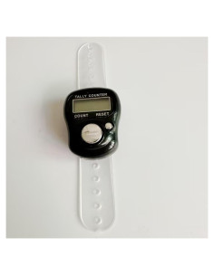 Contador Digital LED Tustao 1 para Tally de Dedo y Atletismo