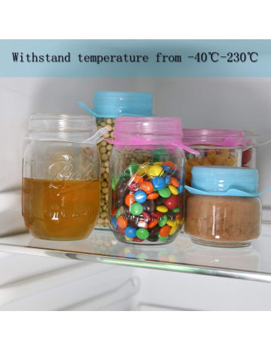 Tapa de Silicona Extra Pequeña Ulrolc 2 cm 5 Piezas Reutilizables