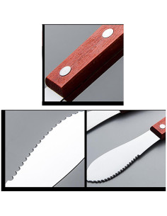 Espátulas para Queso YIKANGHENG 20 cm Acero Inoxidable 2 Pcs 2