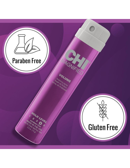 CHI Spray Voluminizador para Cabello 76.3 ml - Brillo y Fuerza