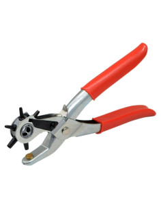 Perforador de Agujeros de Cuero YYAALOA 6 Tamaños 2-4.5mm