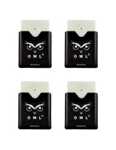 Rompe Cristales y Cortador de Cinturón OWL - Paquete de 4 Negro