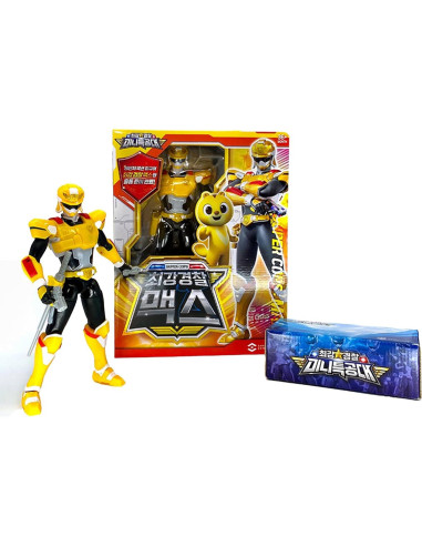 Figura de Robot Transformador Policía Más Fuerte Set 4 Piezas