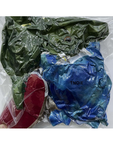 3 Marionetas de Mano de Dinosaurio de Peluche Noetoy 26.67 cm