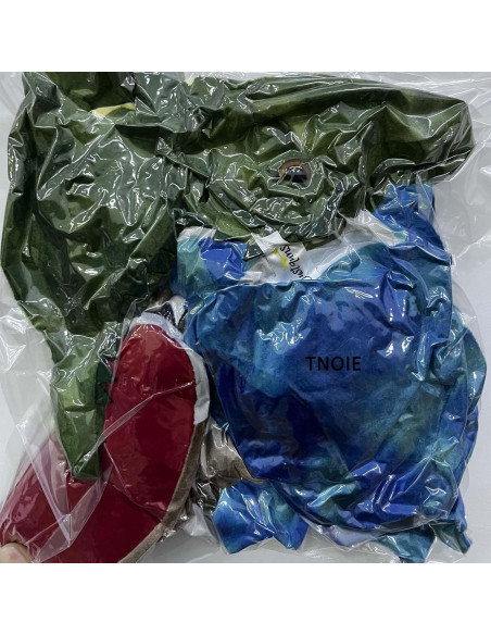 3 Marionetas de Mano de Dinosaurio de Peluche Noetoy 26.67 cm