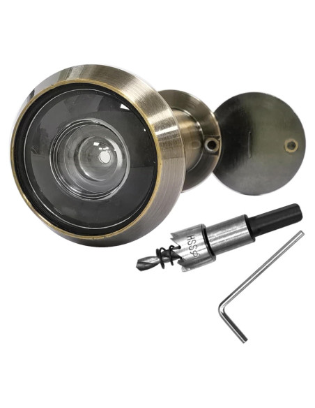 Mirador de puerta Junxave bronce 200 con broca 16mm