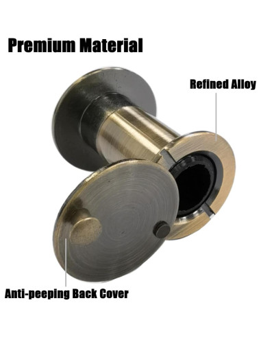 Mirador de puerta Junxave bronce 200 con broca 16mm