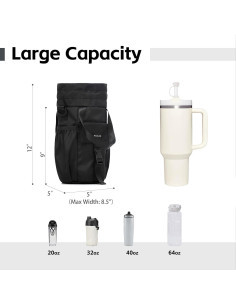 Soporte Bandolera para Botellas de Agua BAVELOE 0.95-1.89L 2