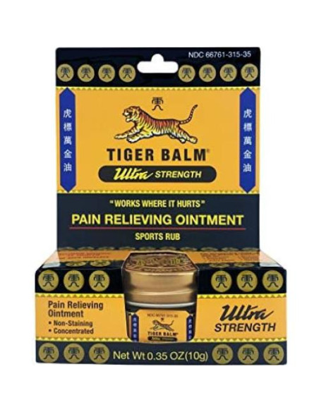 Bálsamo Tigre Alivio del Dolor Ultra Fuerte 10g - Frote Muscular