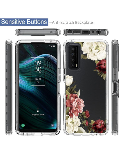 Funda Protectora para TCL Stylus 5G 2022 con Protector de Pantalla