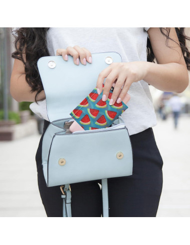 Bolsas de Compras Reutilizables Plegables YUYUDEHM 14.5x11.9cm