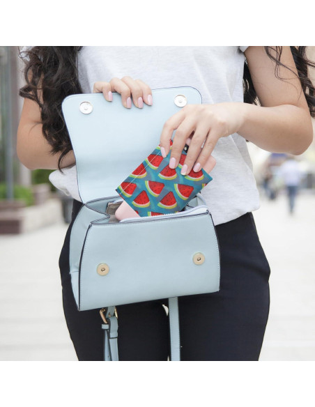 Bolsas de Compras Reutilizables Plegables YUYUDEHM 14.5x11.9cm