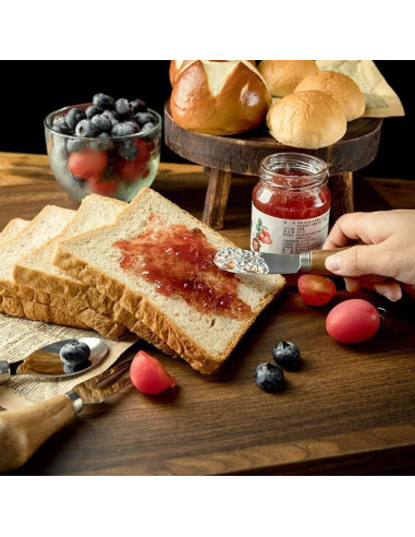 Juego de 2 cuchillos para untar Clarmonde - Acero inoxidable