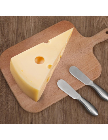 Juego de 2 cuchillos para untar Clarmonde - Acero inoxidable