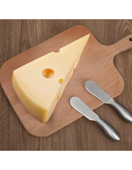 Juego de 2 cuchillos para untar Clarmonde - Acero inoxidable