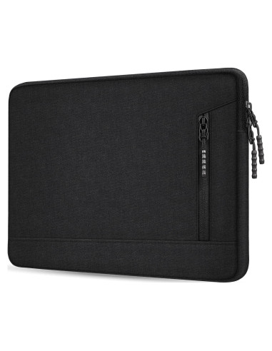 Funda para Laptop 14" TEDNETGO Negra Impermeable y Resistente