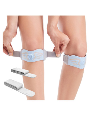 Banda de Soporte para Rodilla aoFIT con Almohadilla de Silicona