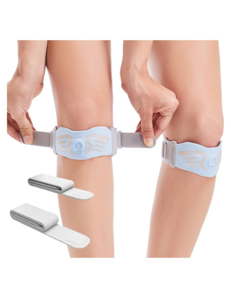 Banda de Soporte para Rodilla aoFIT con Almohadilla de Silicona