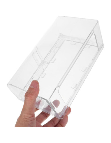 Cubierta Protectora Adhesiva Housoutil 2 Gang Transparente