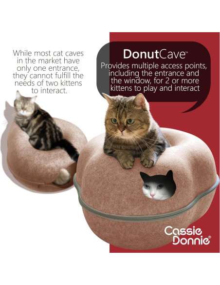 Cueva de Gato Cassie Donnie Mediana Grande 61x51 cm