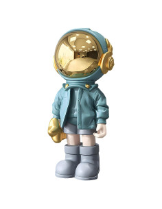 Estatua Astronauta Dosker 34.8x16 cm Resina Decorativa