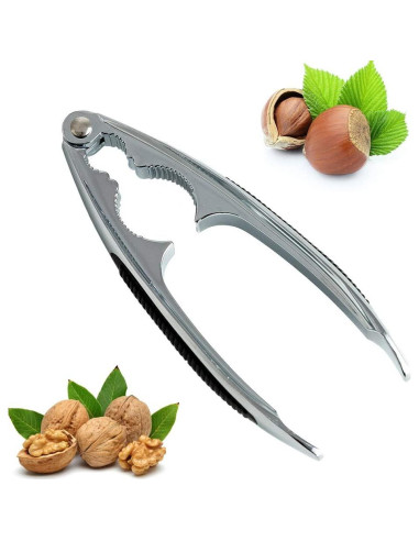 Abre Nueces Oujilet 15.8 cm Metal Antideslizante Negro