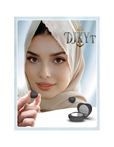 12 Pares de Pines Magnéticos para Hijab DJKYT - Sin Agujas