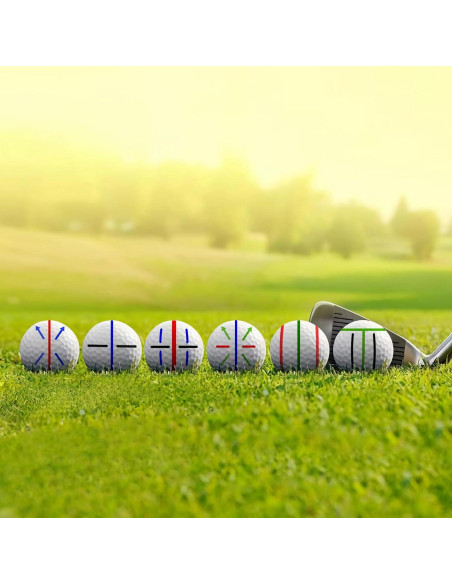 Juego de Marcadores de Pelotas de Golf PUFFINSING 8 Piezas