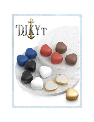 12 Pares de Pines Magnéticos para Hijab DJKYT - Sin Agujas