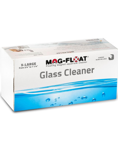 Limpiador Magnético de Acuario Mag-Float Extra Grande 17.78cm