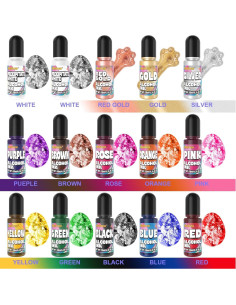 Juego de Tintas de Alcohol Muloen - 15 Colores 10ml 2