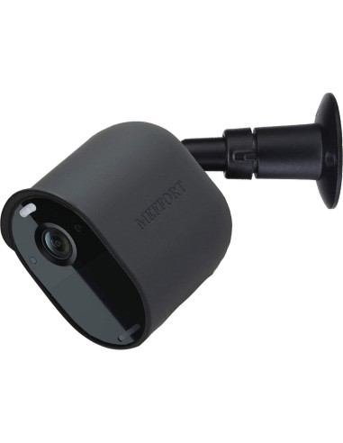 Funda de silicona Meffort Inc para cámara Arlo Essential - Negro