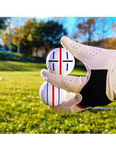 Juego de Marcadores de Pelotas de Golf PUFFINSING 8 Piezas