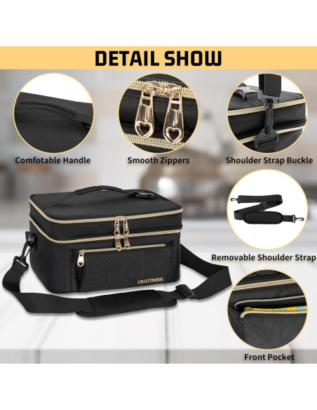 Bolsa Enfriadora de Leche Materna OUUTMEE Doble Capa 31.75x20.32cm