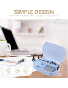 Kit de Herramientas Manuales STOBOK - Grapadora y Dispensador de Cinta 2