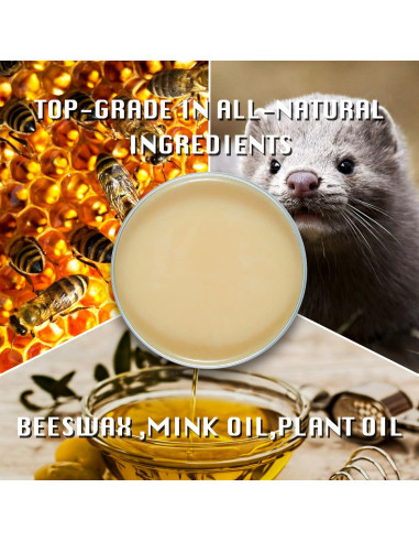 Acondicionador de Cuero Natural SALTY FISH 212g - Protector y Suavizante